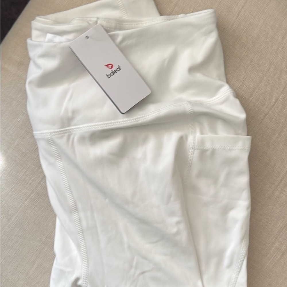 White Active Leggings high waisted - Picture 2 of 3